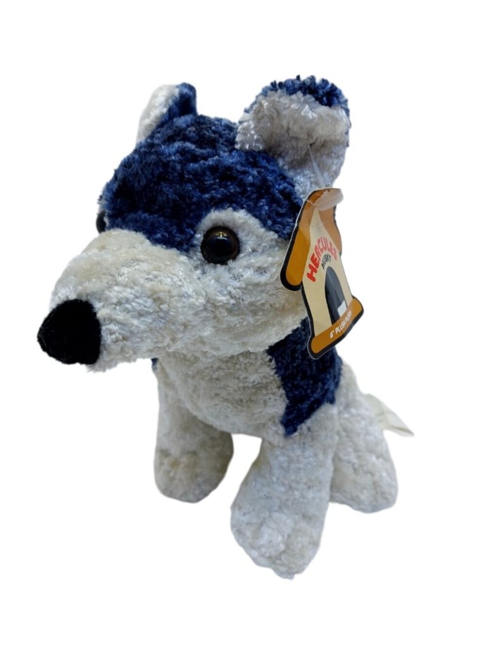 Atico Hercules Husky Plush Puppy Dog 6" Stuffed Animal 2002